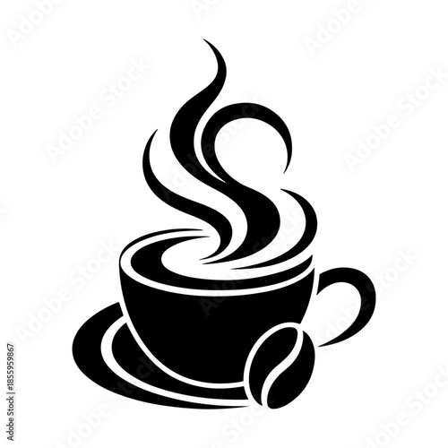 coffee shop retro badge icon
