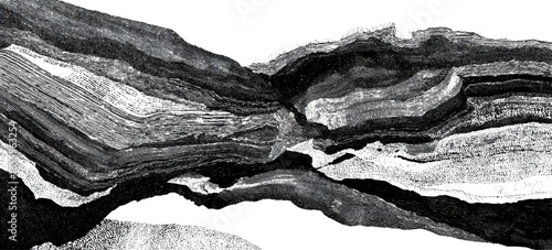 Vintage abstract rock strata pattern with organic wave lines textured. sandstone sedimentary rock formation natural earth strata background.