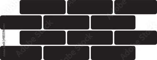 Black Brick Wall Pattern Background,
Brick Wall Texture Silhouette Design,
Abstract Brick Wall Background Illustration