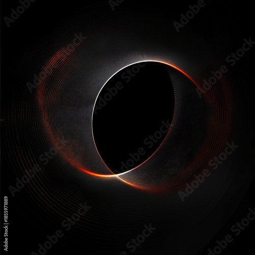 A circle with the glow quot in the dark