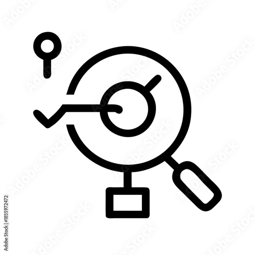 Line SEO Icons. Editable Stroke