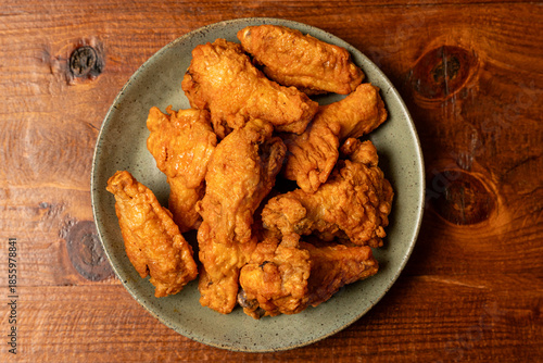 Buffalo Wings on a plate