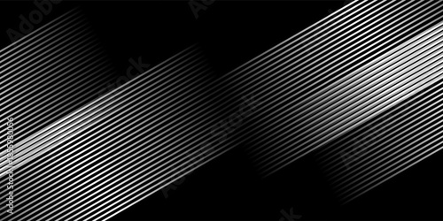 Slant line halftone gradation texture. Fading diagonal stripe gradient background. Black oblique pattern backdrop. Vanishing thin parallel line wallpaper for overlay