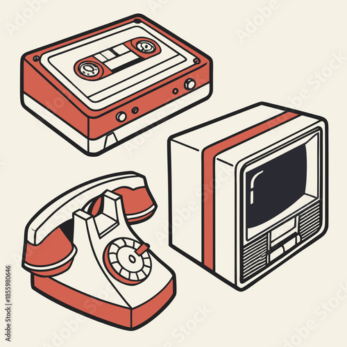 Vintage electronics collection