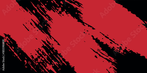 red and black grunge background. For Brocure, Poster, background, ilustratioon.