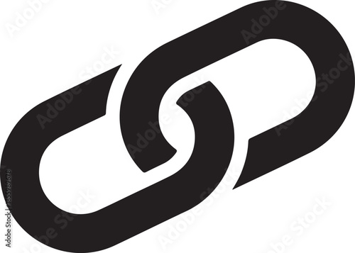 Chain Link Connection Silhouette Icon,
Linked Chain Symbol Black Vector Illustration,
Strong Metal Chain Link Logo Design