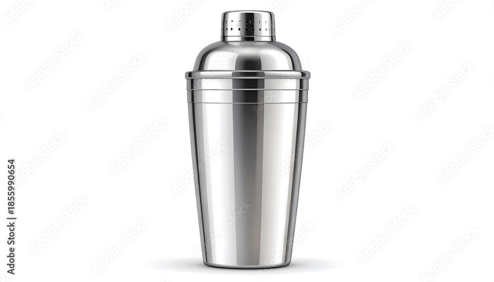 Obraz premium Stainless Steel Cocktail Shaker.