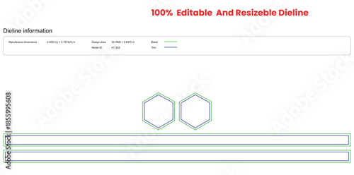 lanyard with hexagonal plastic card dieline template box dieline die lines packaging custom dieline  box cardboard box dieline pizza box dieline printable product packaging layout,
