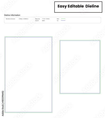polaroid photo dieline template box dieline die lines packaging custom dieline  box cardboard box dieline pizza box dieline printable product packaging layout,