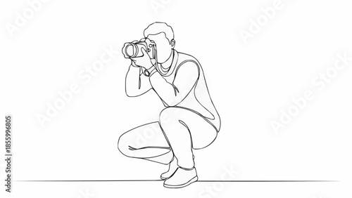 young woman exercising