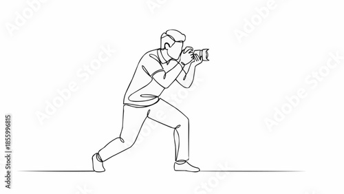 business woman on a white background