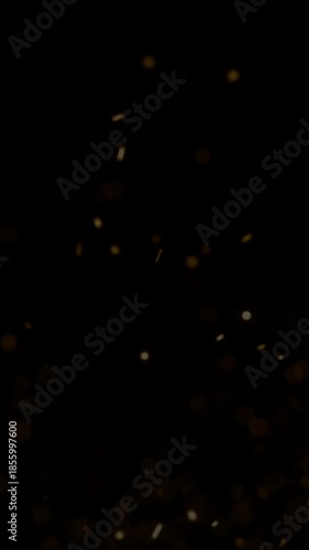 Wallpaper Mural Elegant Shimmering Particles Scene, Drifting Gold Dust With Warm Highlights For Luxury Visuals Torontodigital.ca