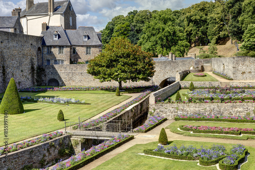 Ville de Vannes dans le département du Morbihan en Bretagne - France