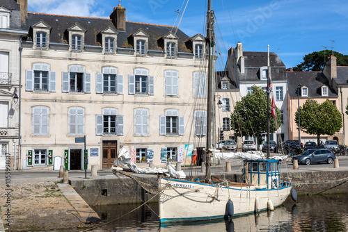 Ville de Vannes dans le département du Morbihan en Bretagne - France