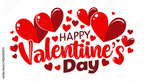 Happy valentine's day Vector