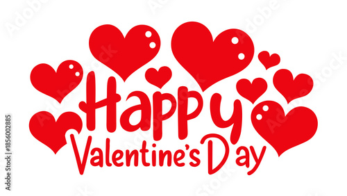 Happy valentine's day Vector