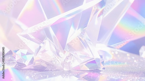 綺麗なクリスタルの背景テクスチャ　　紫