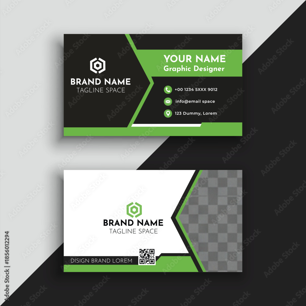 Fototapeta premium Modern Business Card Design