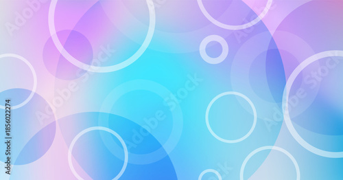 Modern circles web  background, Web banner