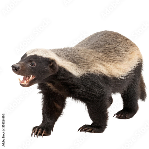 Honey Badger Illustration for Educational Use