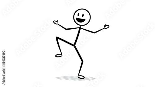 Black silhouette icon of a golfer swinging a club with a ball in a simple sporty vector style