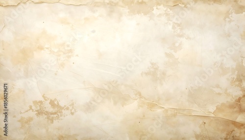 Vintage beige paper texture with subtle aging marks background