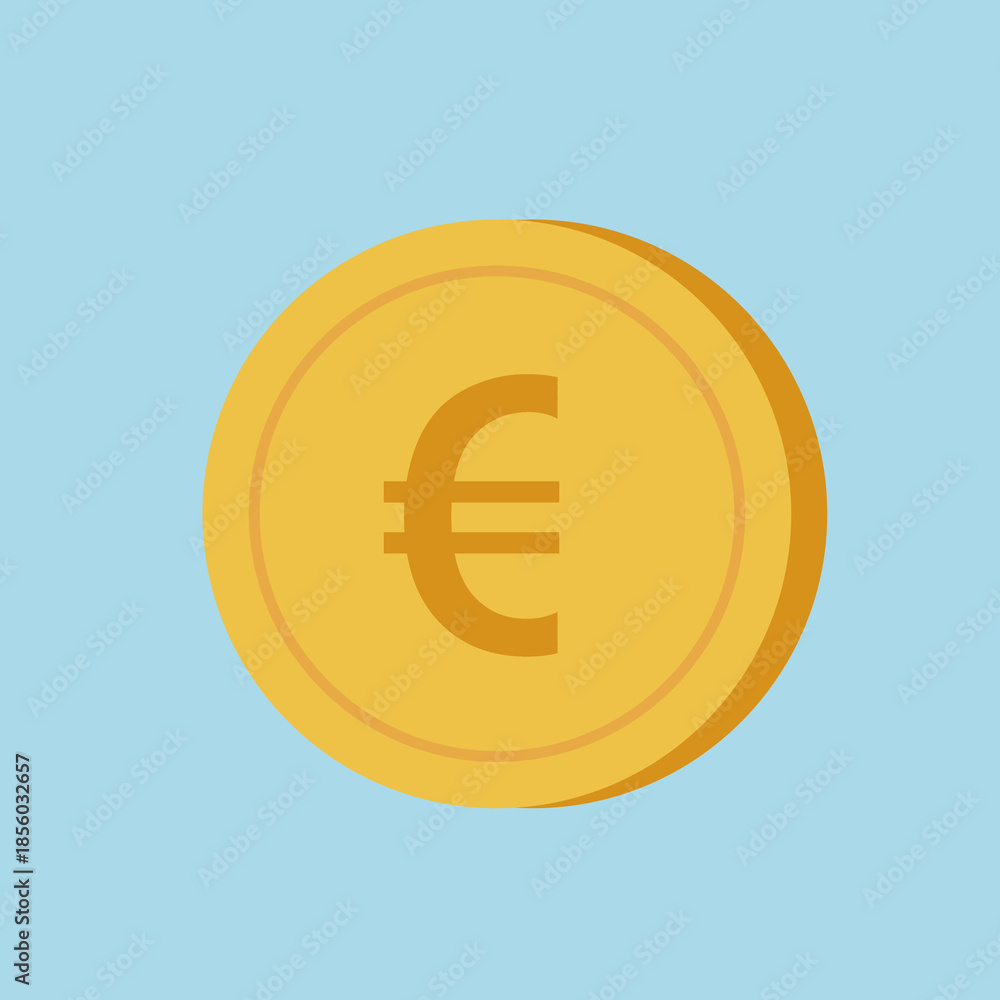Obraz premium euro sign icon