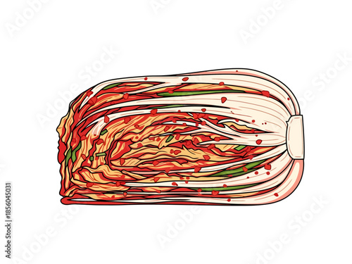 Fermented Napa Cabbage Culinary Ingredient
