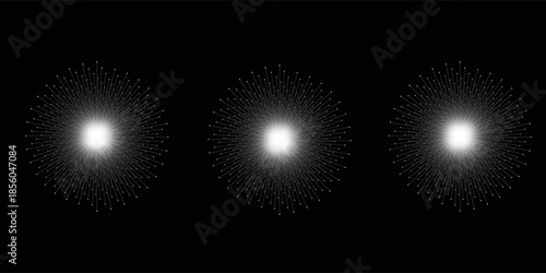 Set of badge shapes. Vector shield silhouette. Security, football patch isolated on black background