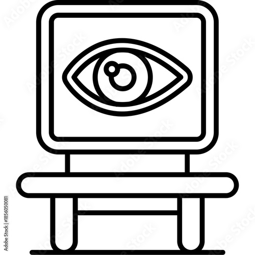 Vision Board Outline Icon