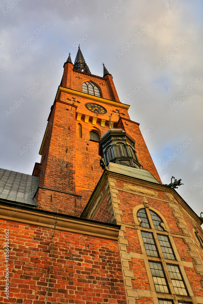 Fototapeta premium Sweden Stockholm city view on a sunny summer day