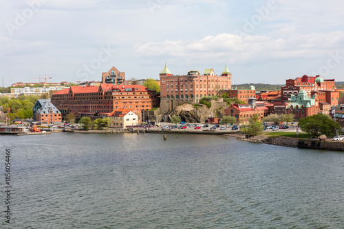 Sweden Malmö on a sunny summer day