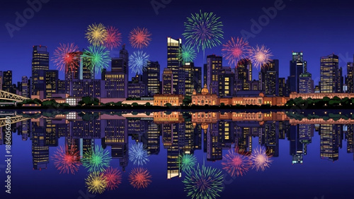 Futuristic Spaceship Cockpit Interior View, Sci-Fi Control Panel with Holographic Displays and Starry Space Background