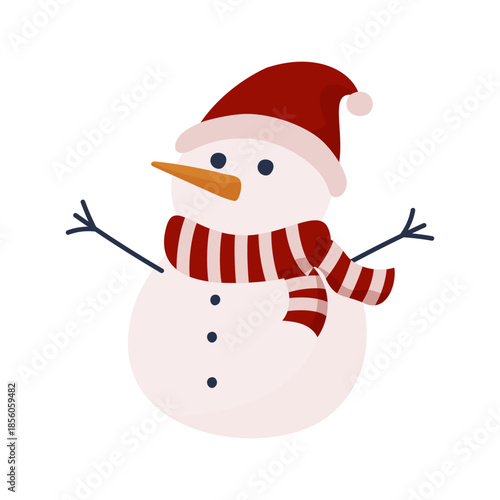 snowman vector illustration