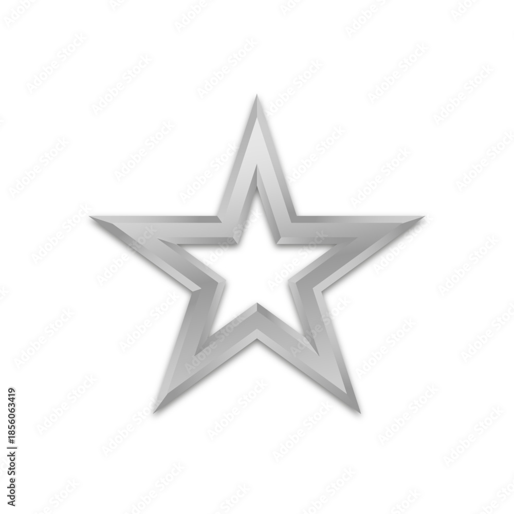 Obraz premium Silver Star