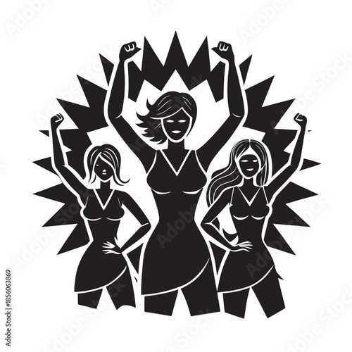 International Womens Day Girl Power Motivational Poster