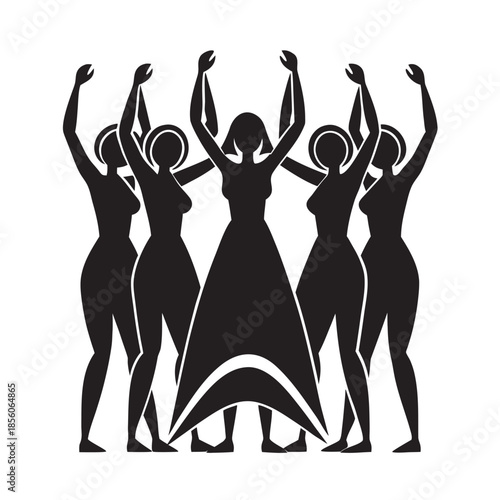 International Womens Day Rise Together Motivational Poster