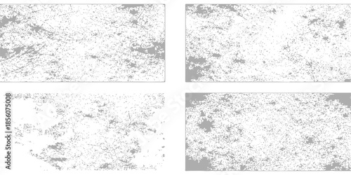 Seamless vector design featuring a dirty vintage grunge texture on a rough grey cement wall surface with an old paper backdrop and snowy winter stone patterns for a grey textured art wallpaper