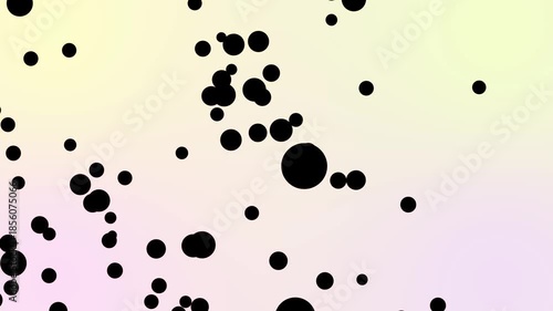 abstract black dots on gradient background motion bokeh lights video clip vibrant sparkling dust glossy sparkling dust luxury bokeh lights glossy glowing particles background animation animated loop