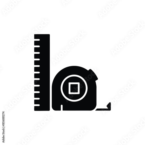 Multi-Story Apartment Building Icon for Urban Real Estate and Commercial Property Management