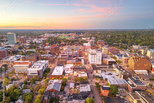 Ann Arbor, Michigan, USA College Town Skyline 3040