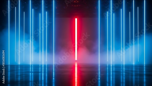 Abstract colorful waves of glowing lines forming a bright digital background with a modern and energetic feel