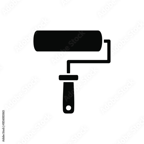 Neighborhood Community Map Icon with Multiple Houses Representing Local Residential District and Urban Planning