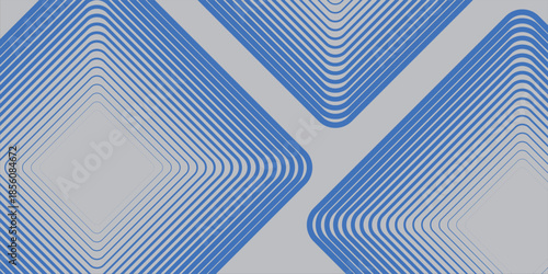 Abstract blue modern background with rectangular lines elements. Digital technology concept. vector illustration simple art modern abstract