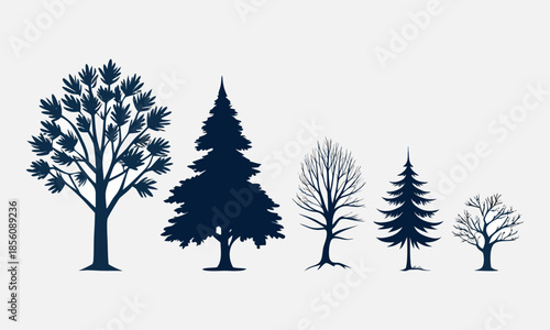 Pine Tree Forest Icon