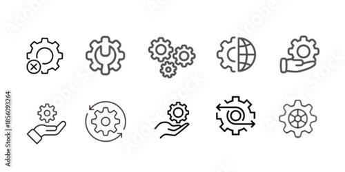 Minimal Settings Icons Set