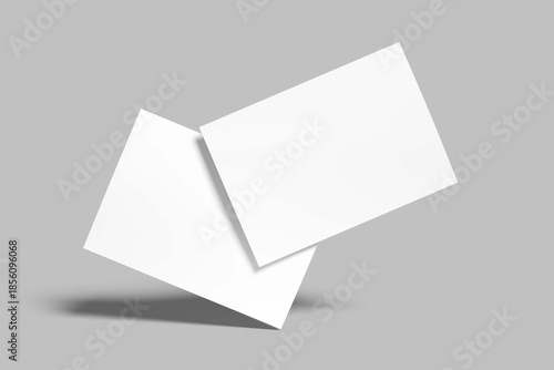 A5 Landscape Mockup Design Blank