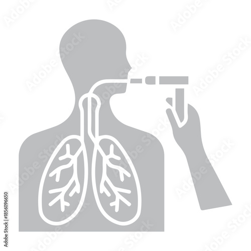 Medical Inhaler Icon