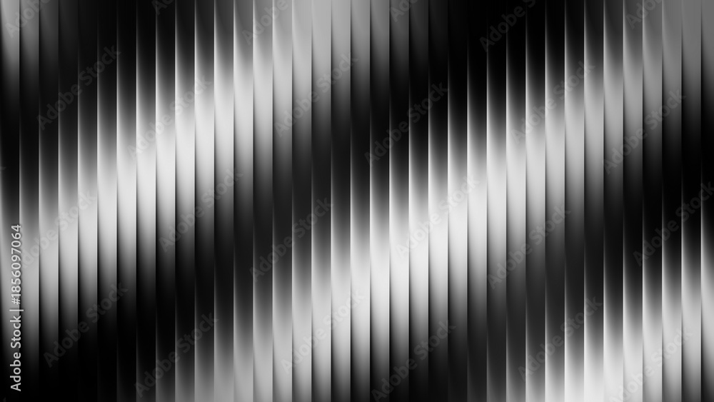 Fototapeta premium Abstract black and white pattern with diagonal lines creating a dynamic visual effect suitable for various design projects and backgrounds, showcasing modern aesthetics and artistic flair