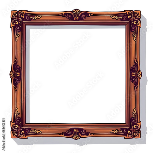 wooden picture frame, rustic wooden picture frame border, vintage wood photo frame isolated, empty wood frame mockup, natural timber picture frame, classic wooden photo frame design, blank wooden port